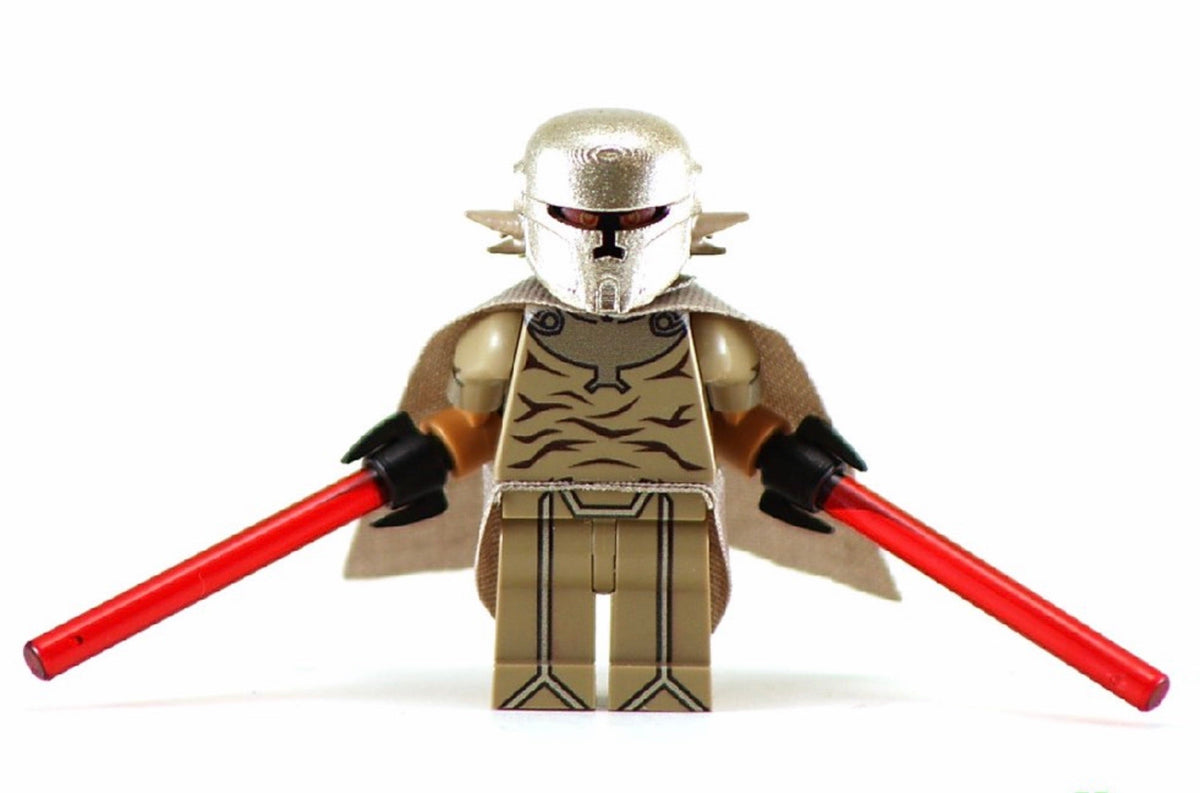 DARK MOMIN Custom Printed & Inspired Lego Star Wars Sith Lord Minifigure