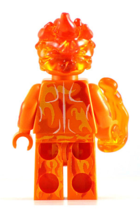 HUMAN SCORCH Fabulous Four Custom Printed Minifigure