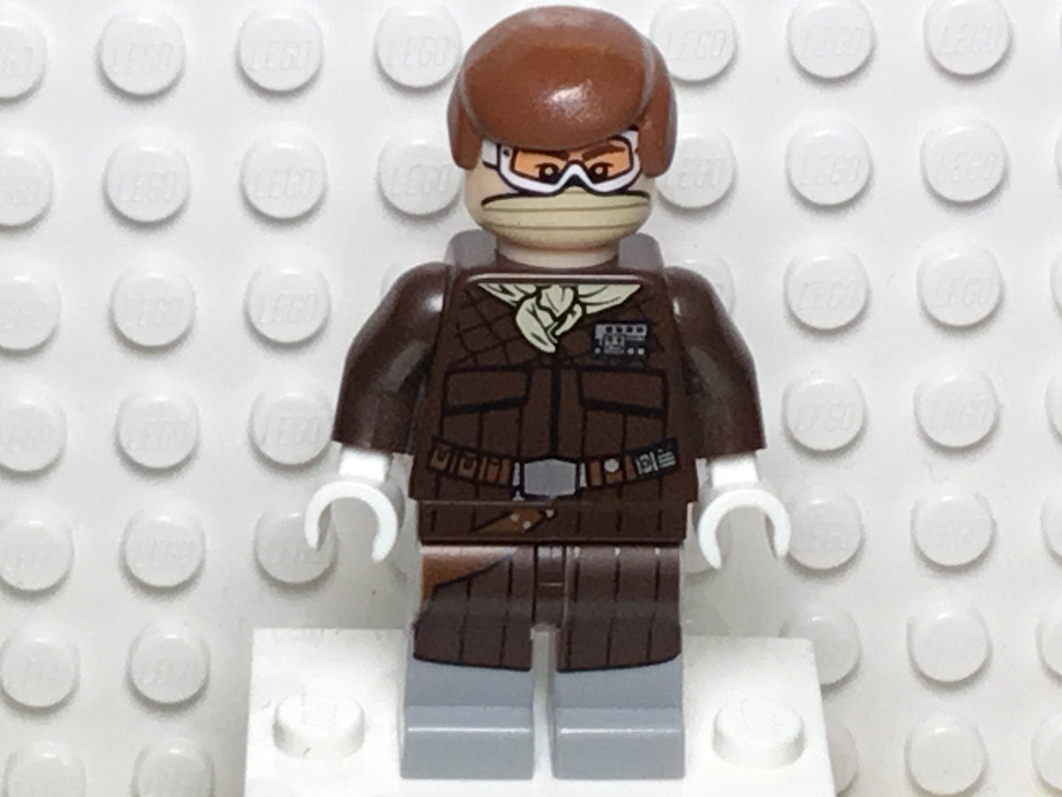 Han Solo (Hoth, Snow Goggles and Tan Bandana), sw0466 - LEGO® Star Wars Minifigure