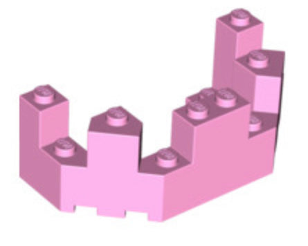 Roof Castle Turret Top 4x8x2 1/3, Part# 6066