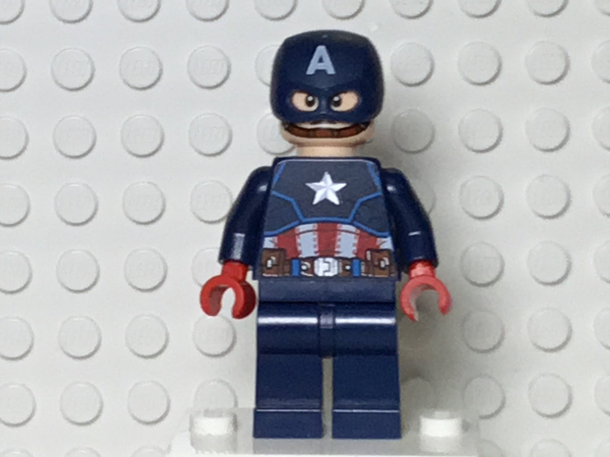 Captain America, sh0686, LEGO® Marvel Minifigure