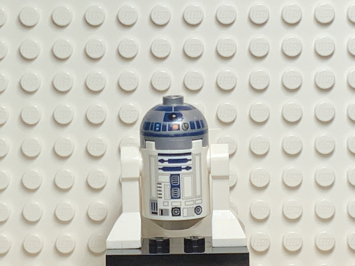 R2-D2, Flat Silver Head, Red Dots and Small Receptor, sw0527, LEGO® Star Wars Minifigure