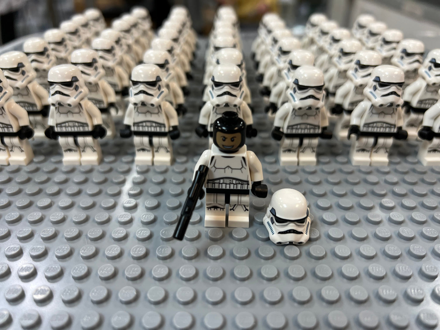 Upgraded Stormtrooper SW0585+ Balaclava Head Minifigure