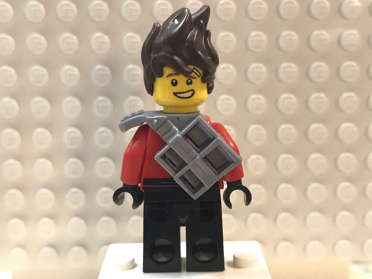 Kai- The LEGO Ninjago Movie, Hair, Flat Silver Scabbard ,njo0317