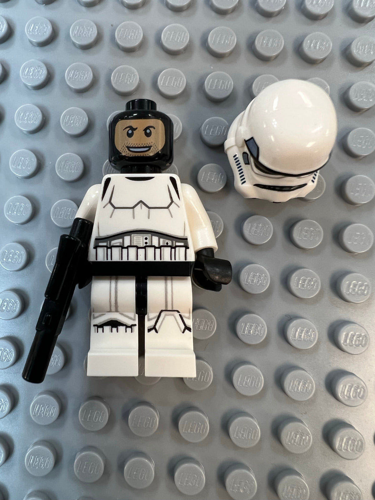 Upgraded Stormtrooper SW0585+ Balaclava Head Minifigure