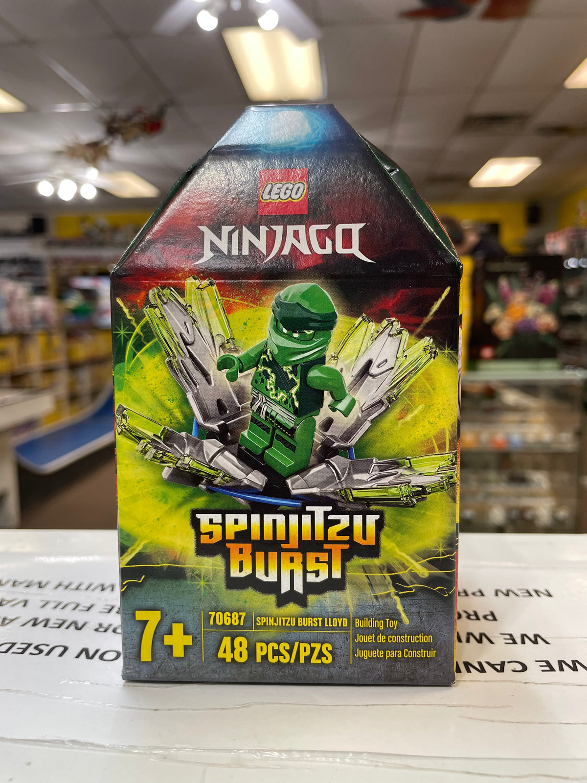 70687 - Spinjitzu Burst Lloyd - EMPTY BOX ONLY