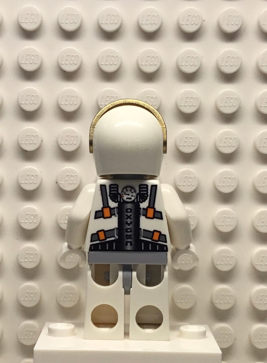 Mars Mission Astronaut with Angry Black Eyebrows and Messy Hair, mm009
