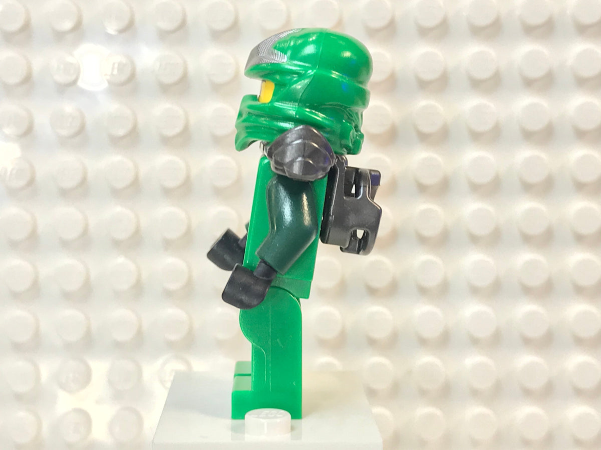 Ninja - Green (Lloyd) (The Lego Movie, with Armor and Scabbard), tlm067 - The LEGO® Movie Minifigure