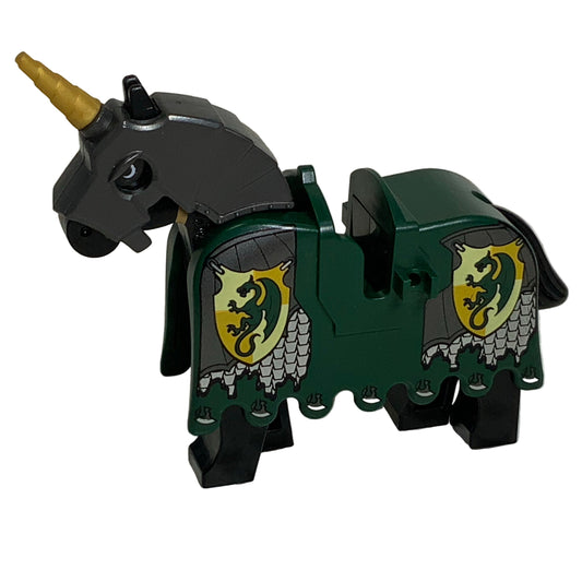 LEGO® Horse Barding, Armor Kingdoms Dragon Shield & Armor #2490pb10