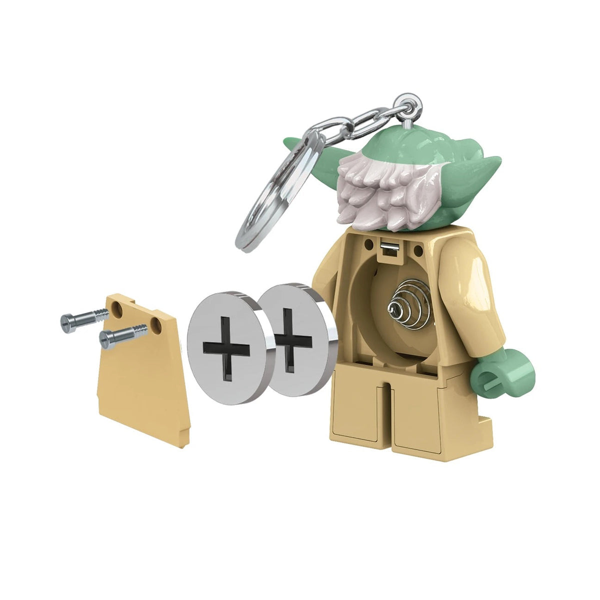 LEGO® Yoda Keychain LED Light 3”
