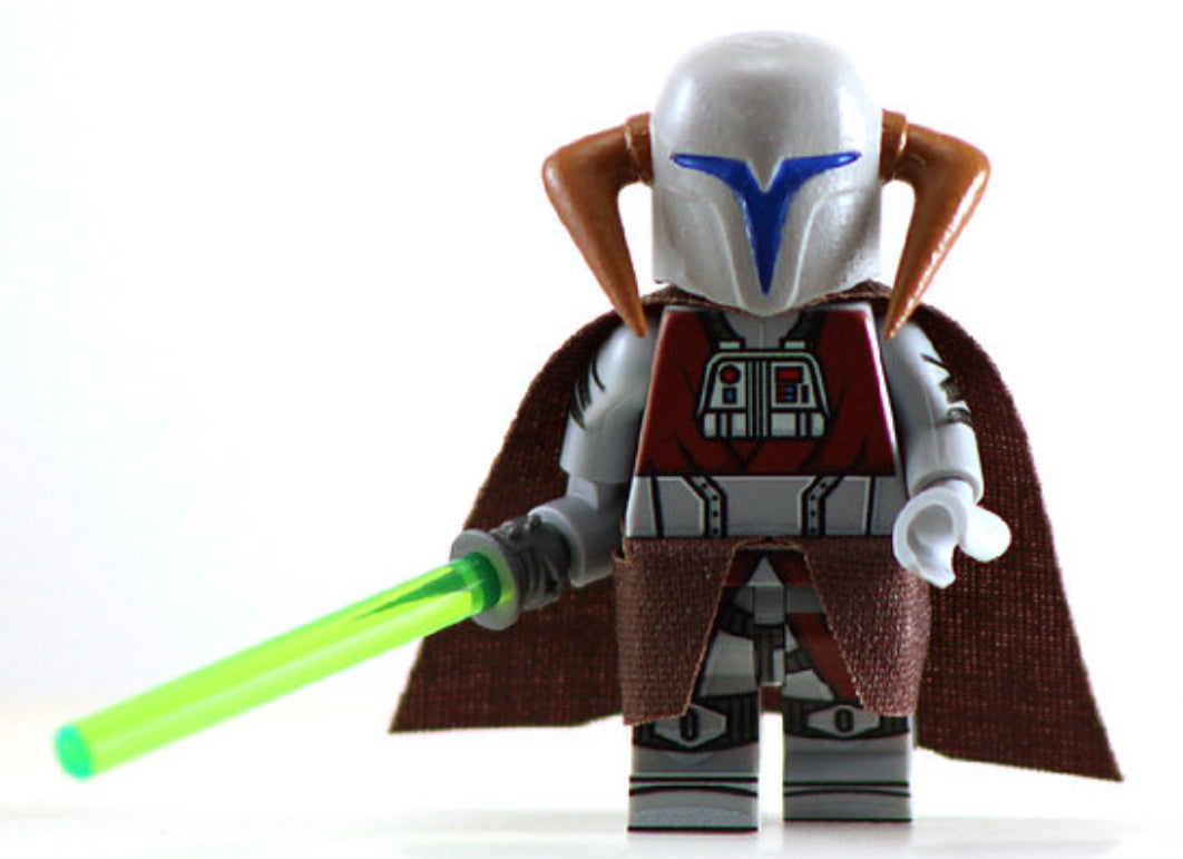 Sae Two Horn Armored Custom Printed Minifigure