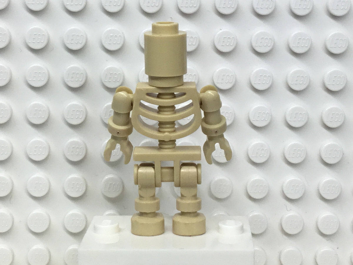 Skeleton with Round Brick Head (Ninjago Bowling Pin), gen035