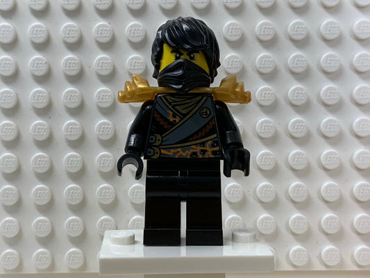 Cole - Rebooted with Armor and Hair, njo0270 - LEGO® Ninjago Minifigure