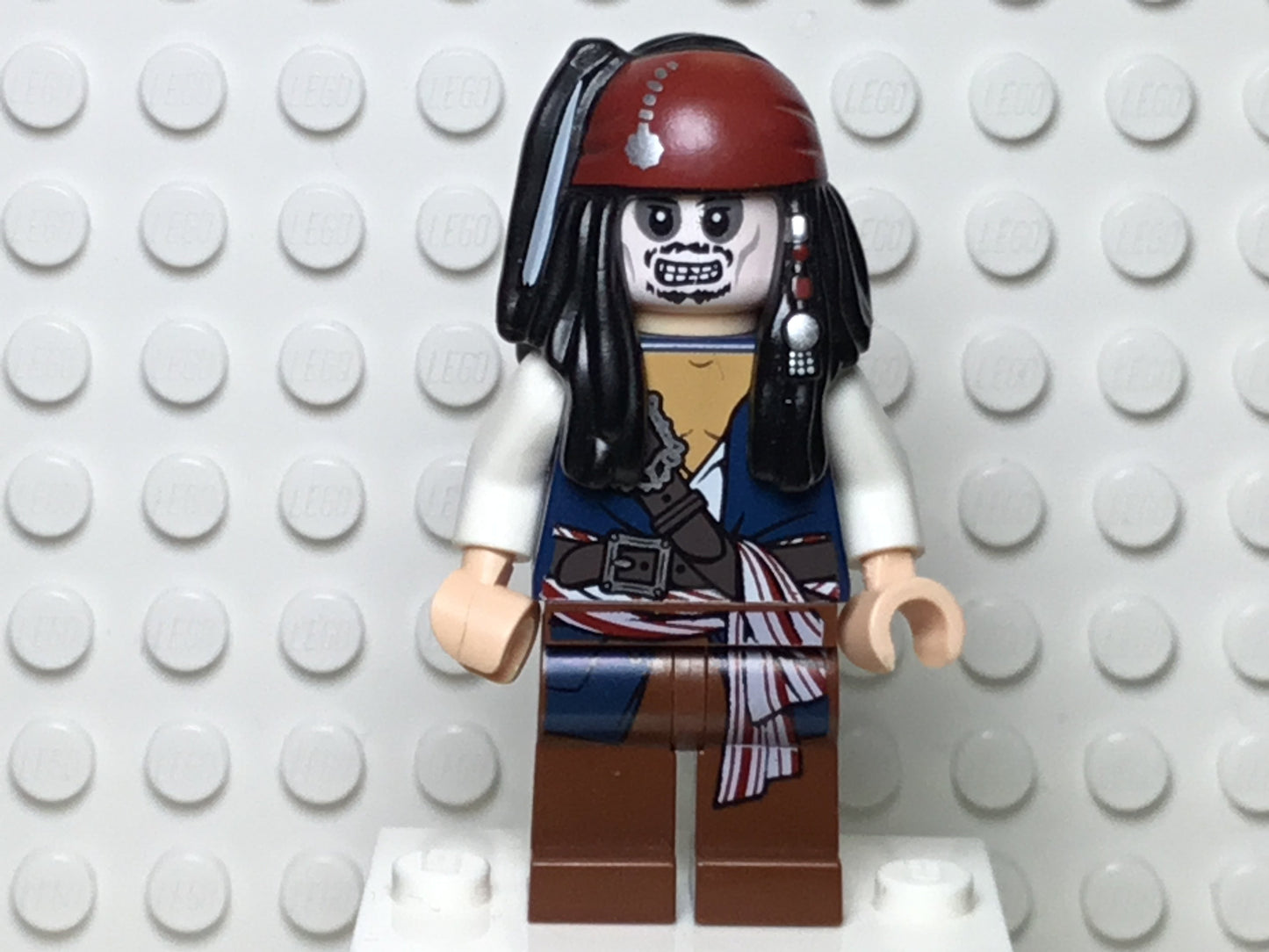Captain Jack Sparrow Skeleton, poc012 - LEGO® POTC Minifigure