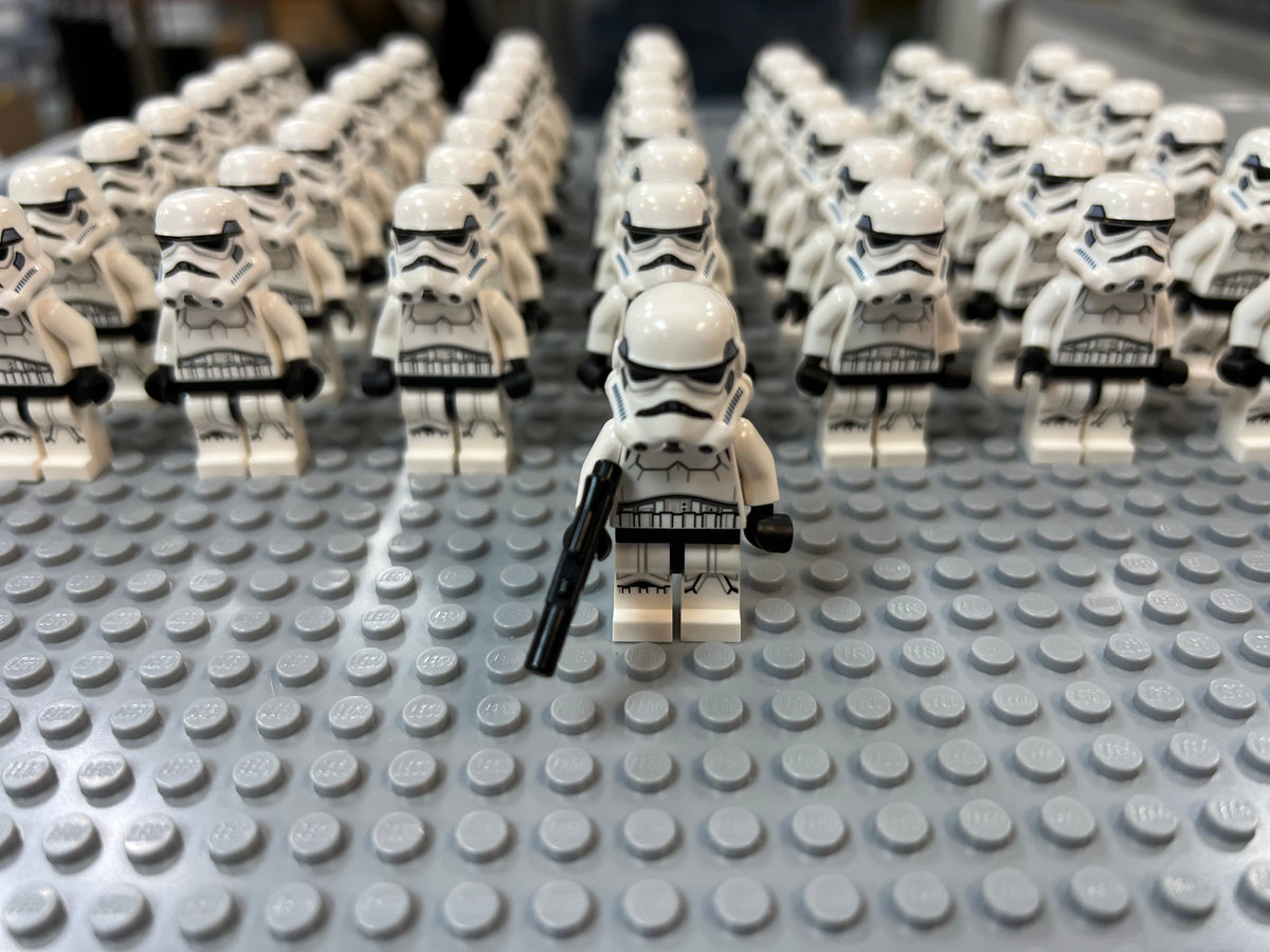 Upgraded Stormtrooper SW0585+ Balaclava Head Minifigure