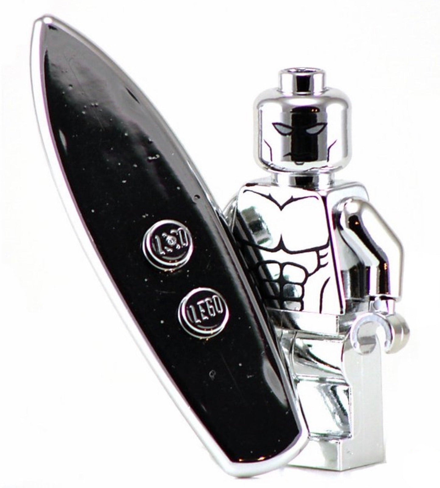 CHROMED SURFER Custom Printed & Chromed & Inspired Marvel Minifigure