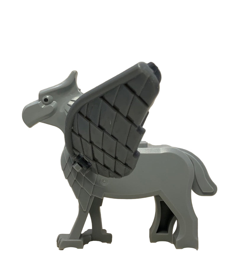 Hippogriff with Dark Bluish Gray Wings (HP Buckbeak), buckbeakc01