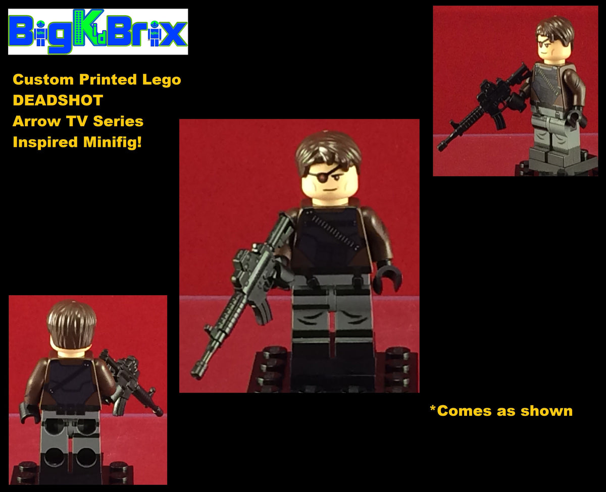 Deadshot Arrow tv Custom Printed Minifigure