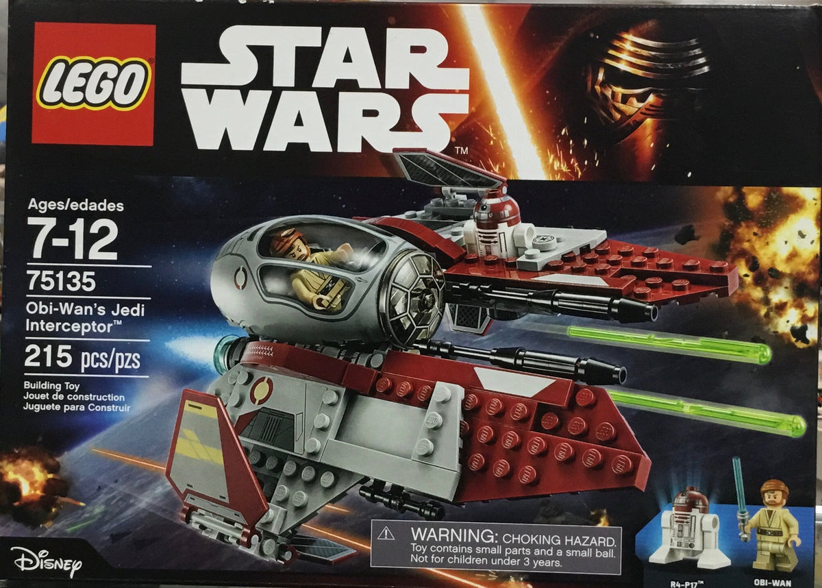 75135 - Obi-Wan's Jedi Interceptor - EMPTY BOX ONLY