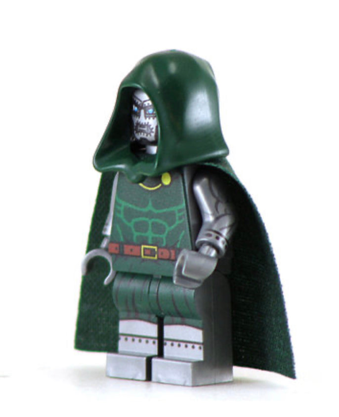 DOCTOR DEAD METAL Custom Printed Minifigure