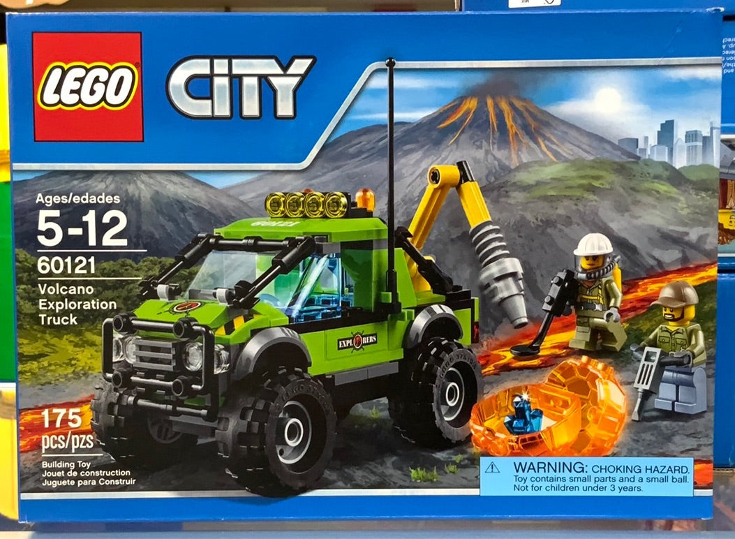 60121 - Volcano Exploration Truck - EMPTY BOX ONLY