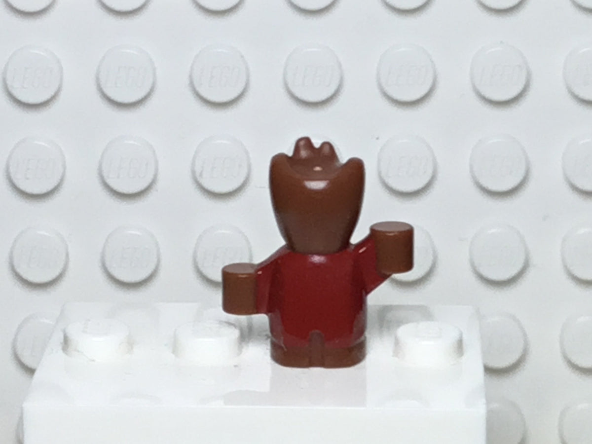 Baby Groot, Red Outfit with Zipper, sh0381