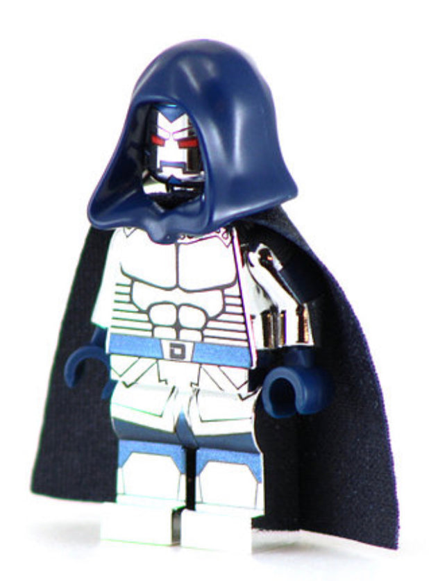 Doctor Doom 2099 Chrome Custom Printed Minifigure