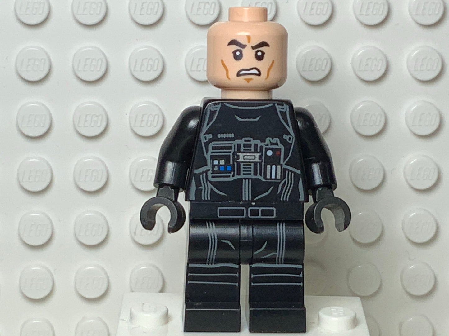 First Order TIE Pilot, sw0902 (Three Lines on Helmet)