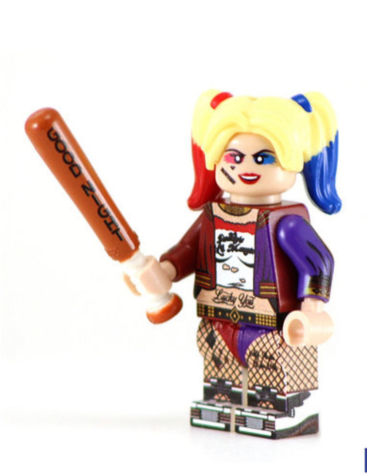 NARLEY QUINN SS Custom Printed Minifigure