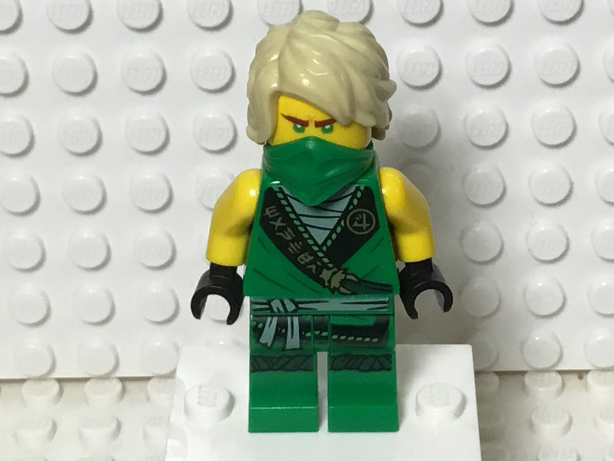 Lloyd - Legacy, Rebooted, Ninjago Logogram 'MANTER' on Torso, njo0574 - LEGO® Ninjago Minifigure