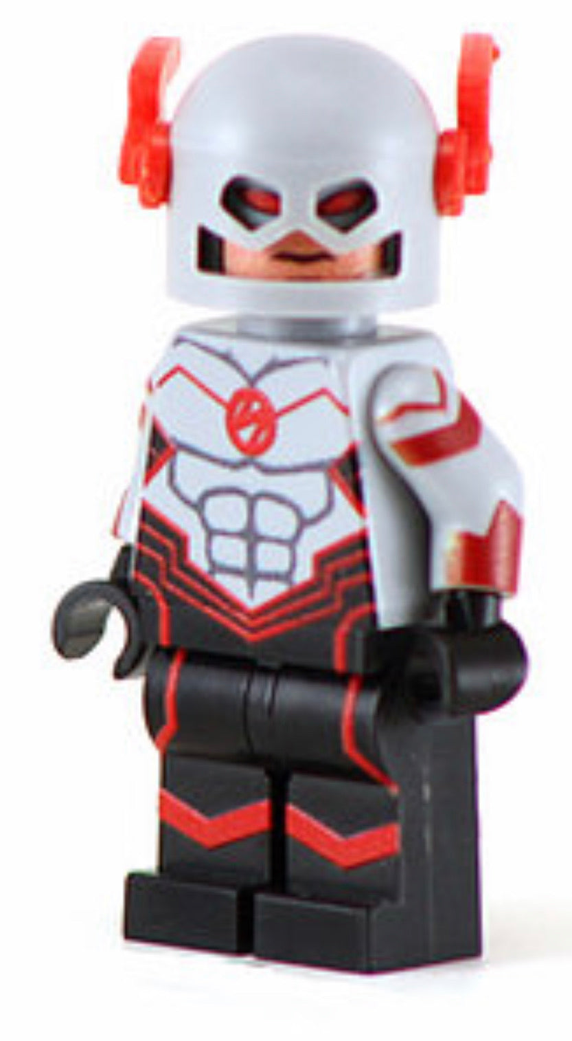 SPEEDSTER GREY W. WEST Custom Printed DC Minifigure