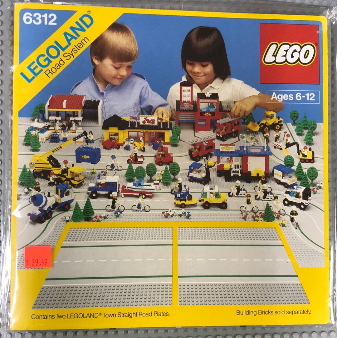6312 - Straight Road Plates - EMPTY BOX ONLY