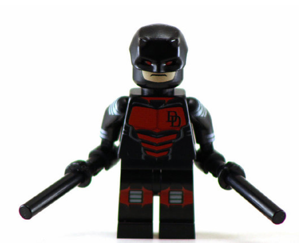 DARE DEMON Armored Custom Printed Minifigure