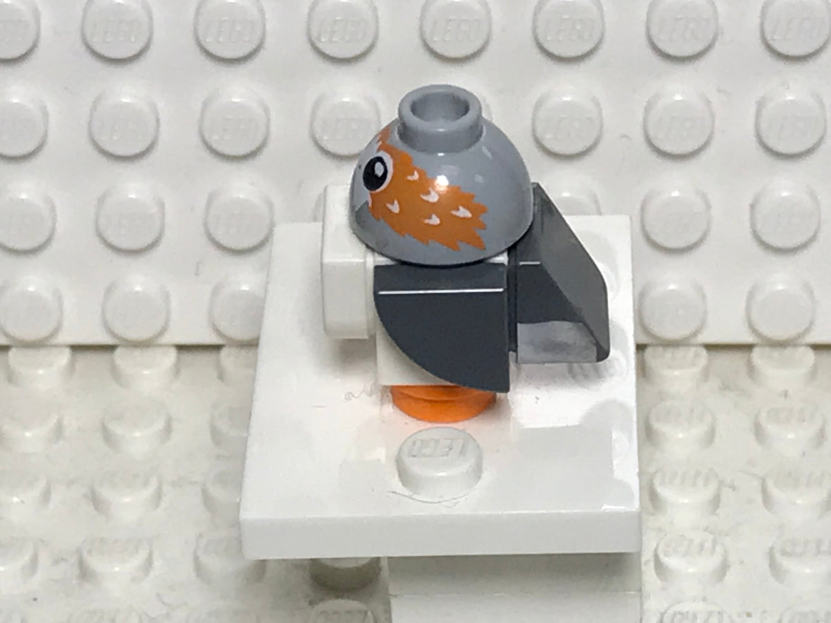 Porg - White Body, Dark Bluish Gray Wings and Tail, Porg05