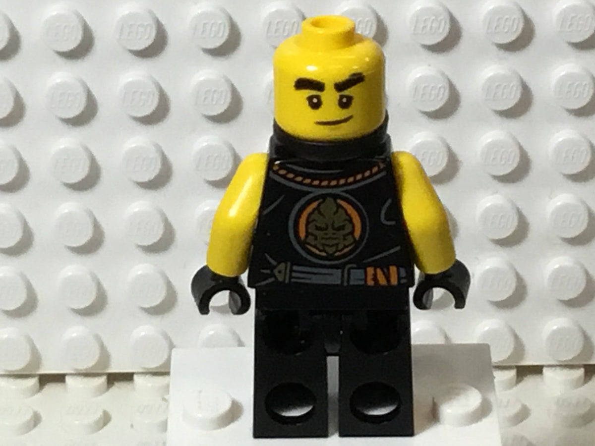 Cole - Legacy, Rebooted, 'MASTER' Torso, njo0575a - LEGO® Ninjago Minifigure