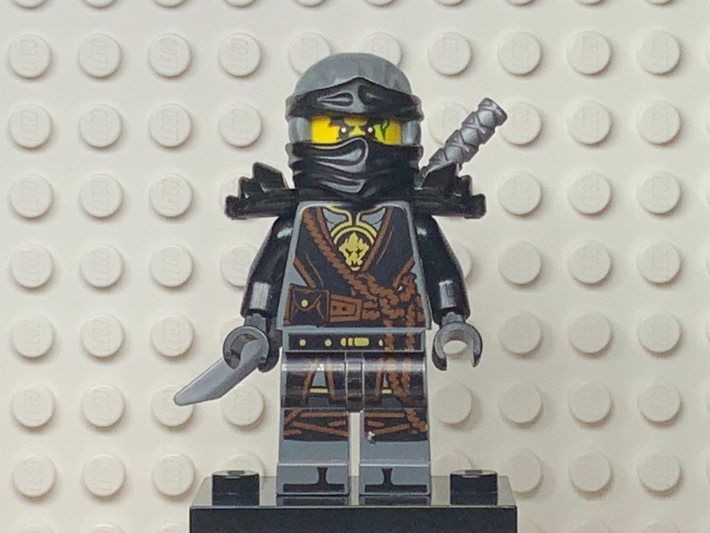 Cole, Hands of Time, Black Armor, njo0280 - LEGO® Ninjago Minifigure