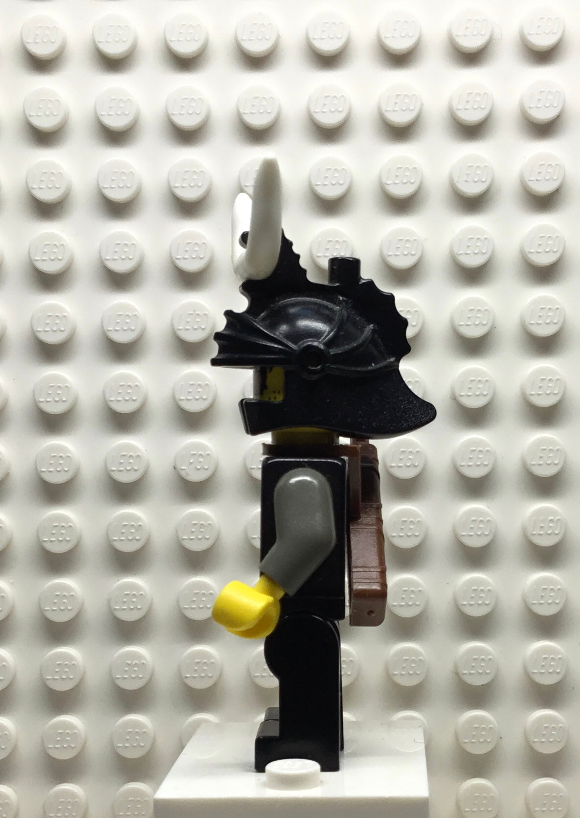 Knights Kingdom I, Gilbert the Bad, Black Dragon Helmet, Horns, Quiver, cas279
