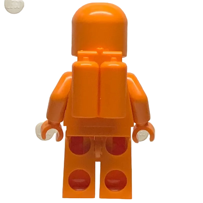 Classic Space-Orange with Air Tanks and Updated Helmet, sp130