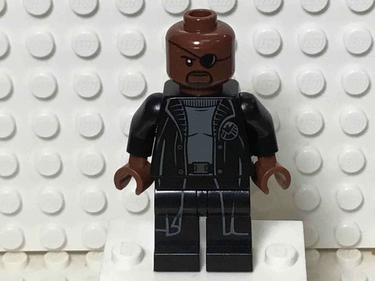Nick Fury, sh0585b - LEGO® Marvel Minifigure