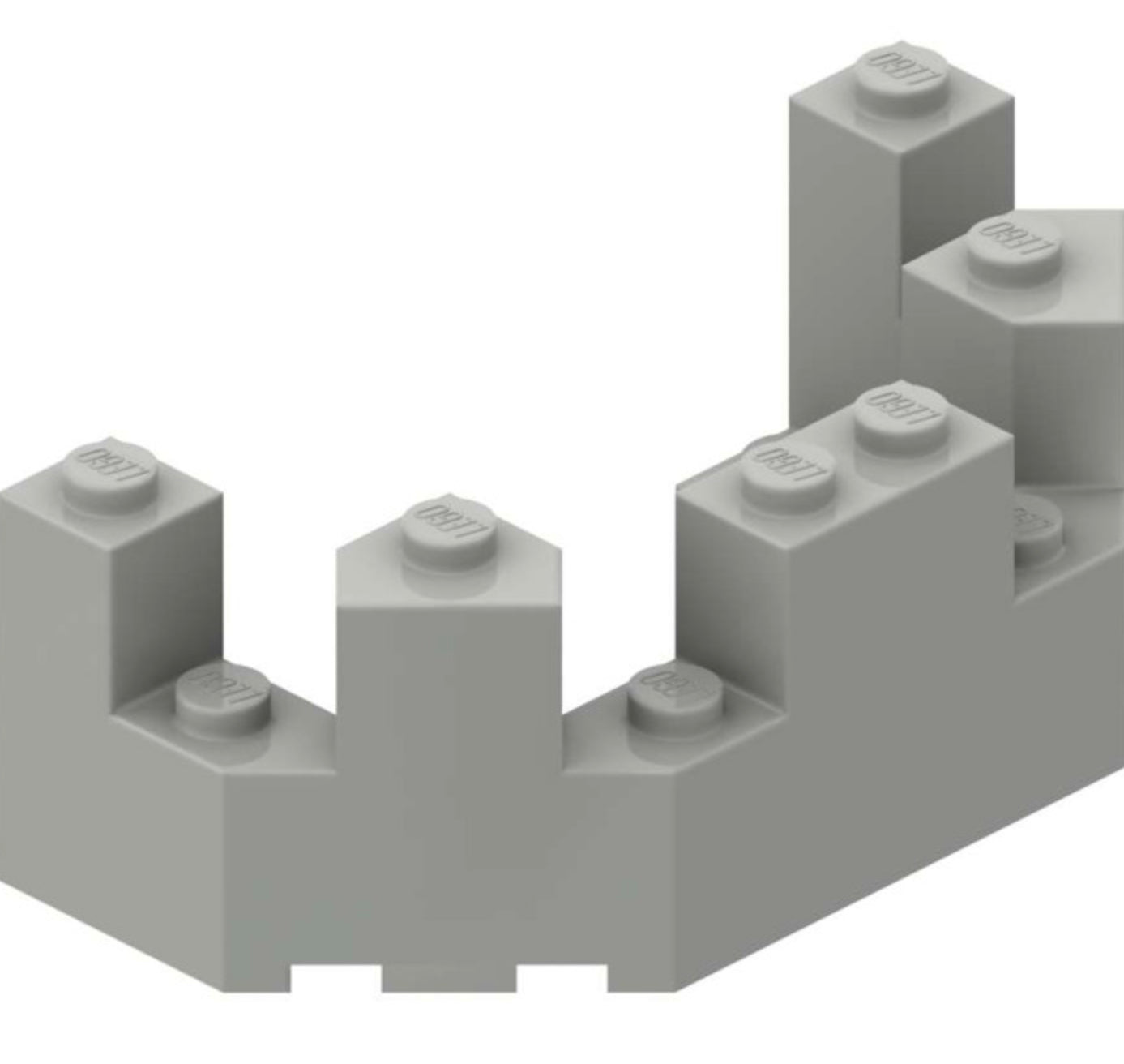 Roof Castle Turret Top 4x8x2 1/3, Part# 6066