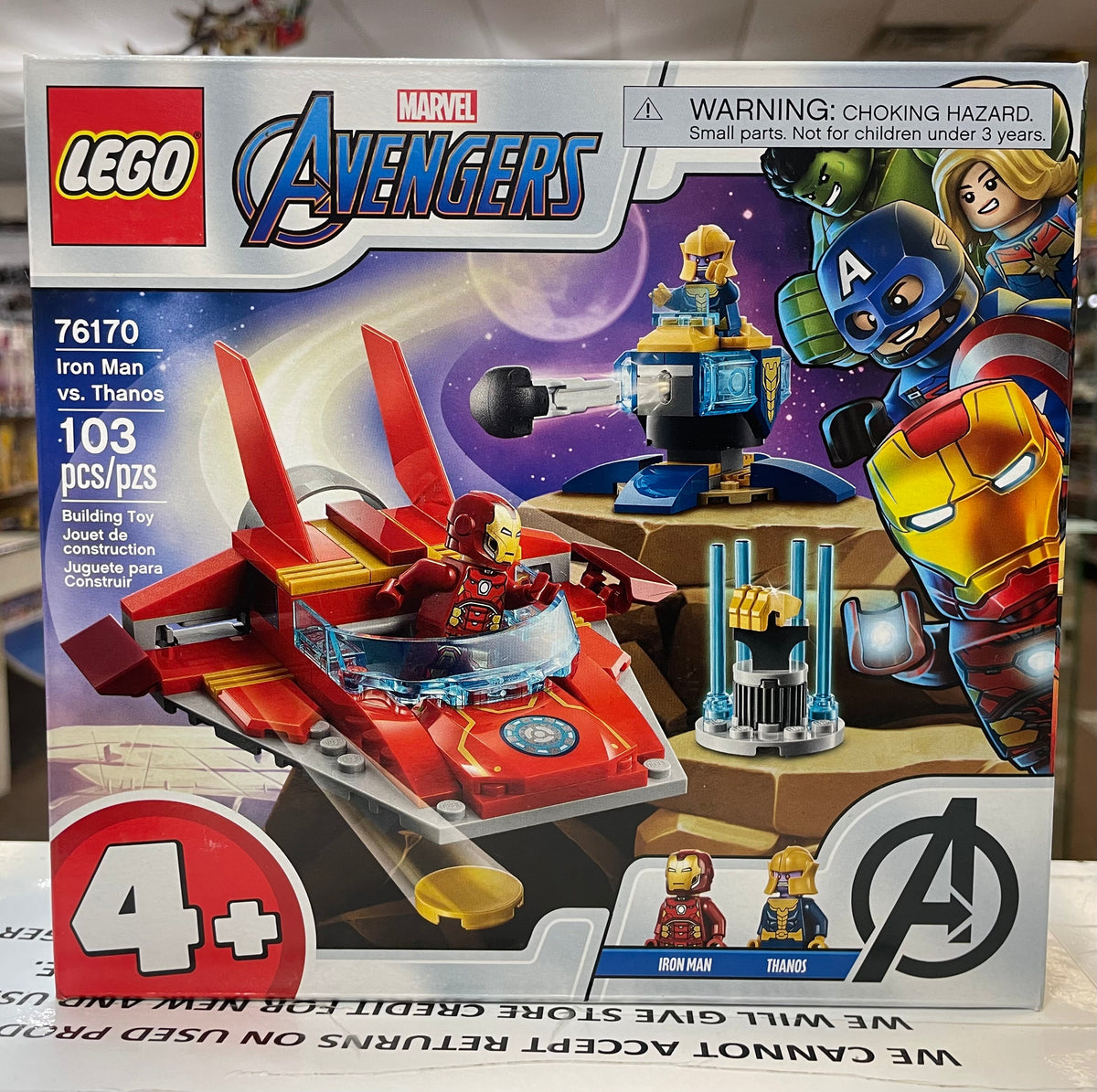 Iron Man vs. Thanos, 76170 - LEGO® Marvel Set