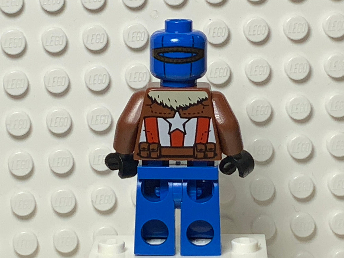 Pilot Captain America, sh0374, LEGO® Marvel Minifigure