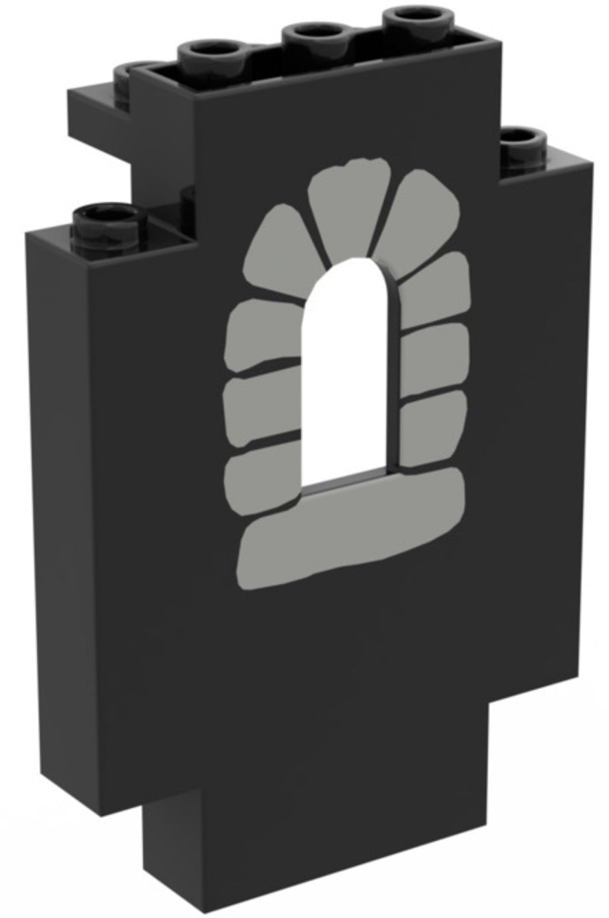 Panel 2x5x6 Wall with Window, Part #4444