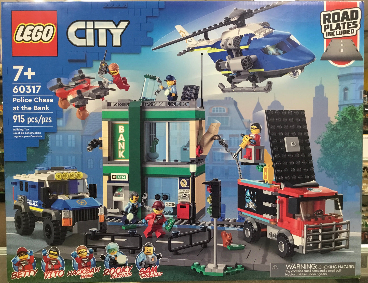 60317 - Police Chase at the Bank - EMPTY BOX ONLY