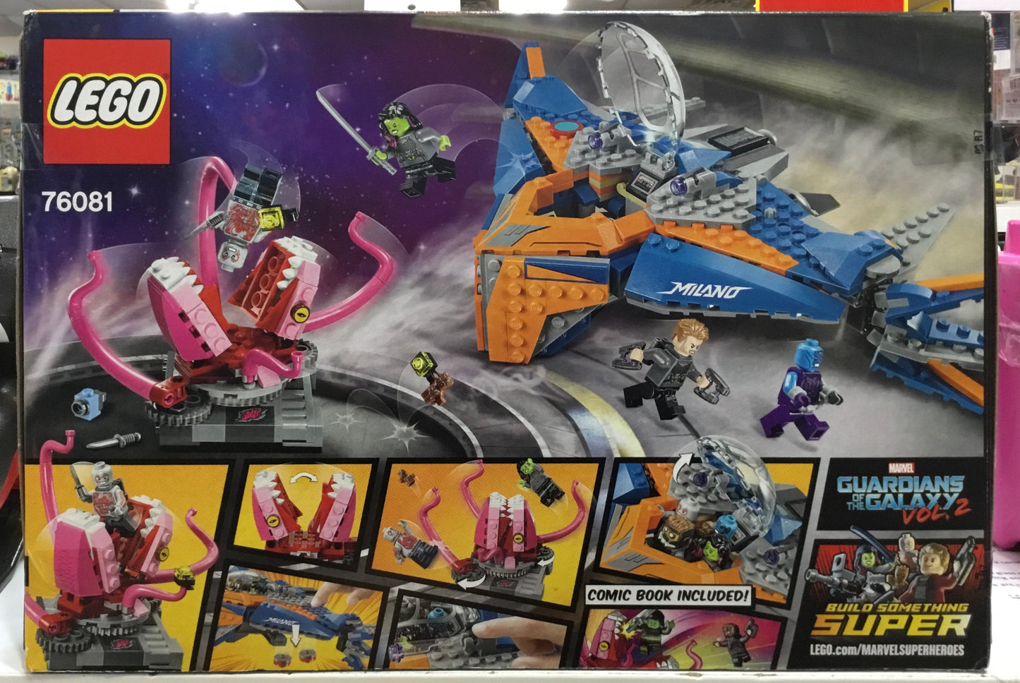 The Milano vs. The Abilisk, 76081 - LEGO® Marvel Set