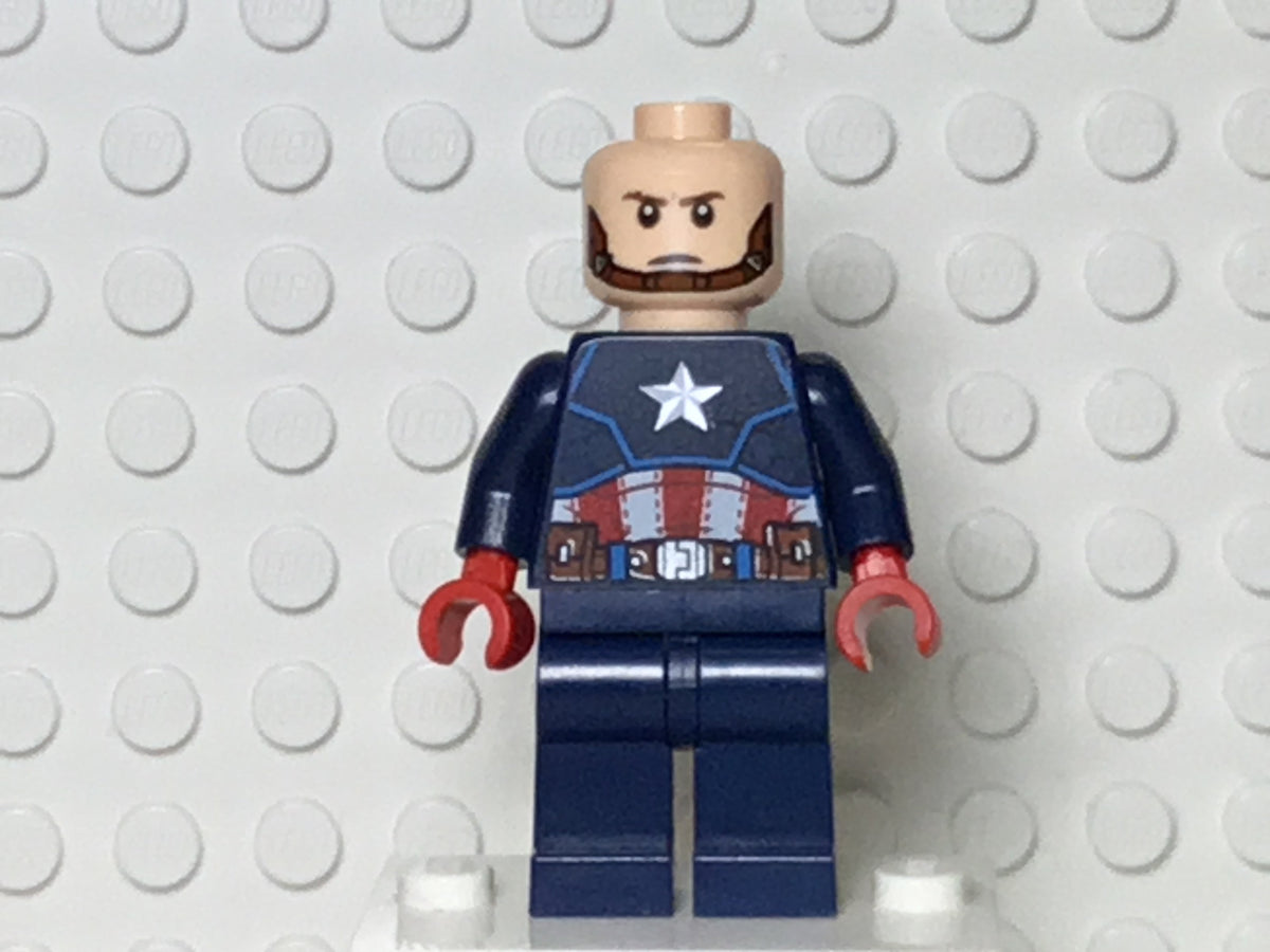 Captain America, sh0686, LEGO® Marvel Minifigure