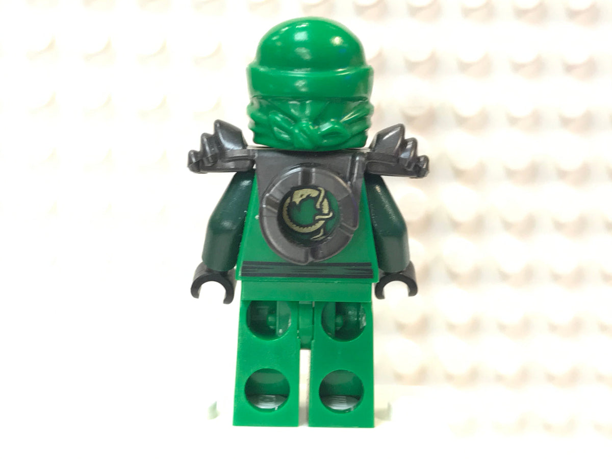 Ninja - Green (Lloyd) (The Lego Movie, with Armor and Scabbard), tlm067 - The LEGO® Movie Minifigure