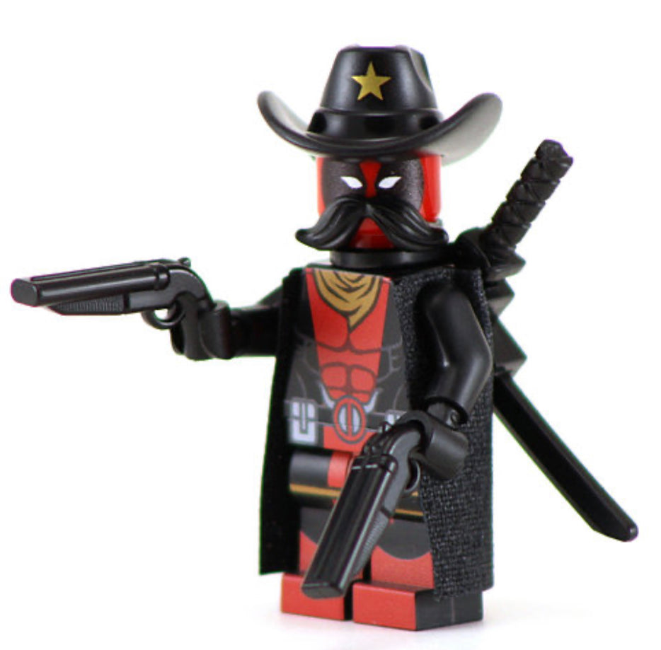 MERCPOOL COWBOY Marvel Custom Printed Minifigure