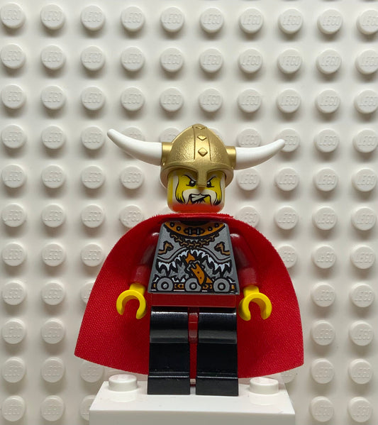 Viking Warrior 5b, Viking King - Red Cape, vik011