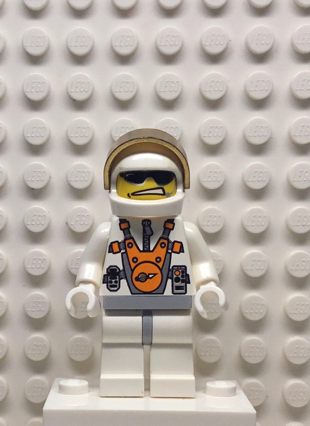 Mars Mission Astronaut with Sunglasses, Smirk, and Headset, mm004